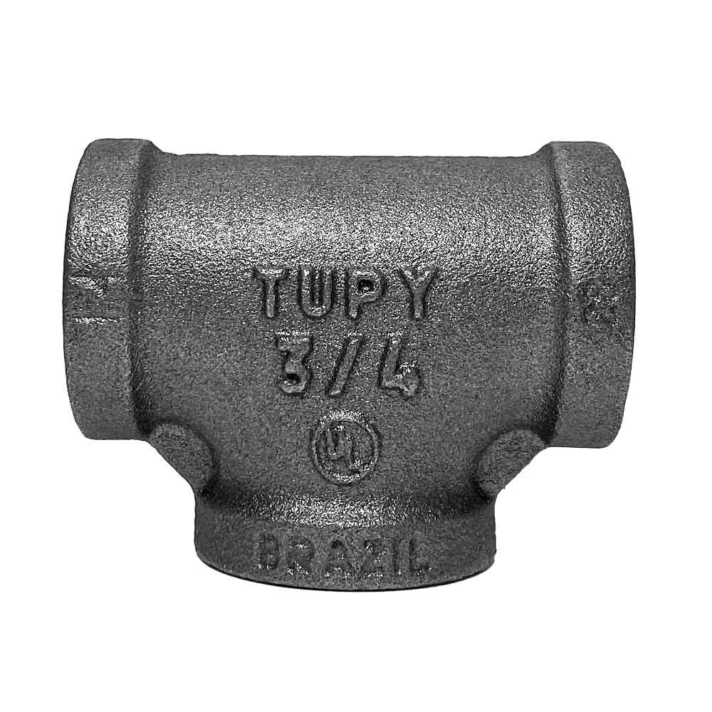 tee tupy 150 lbs ferro preto