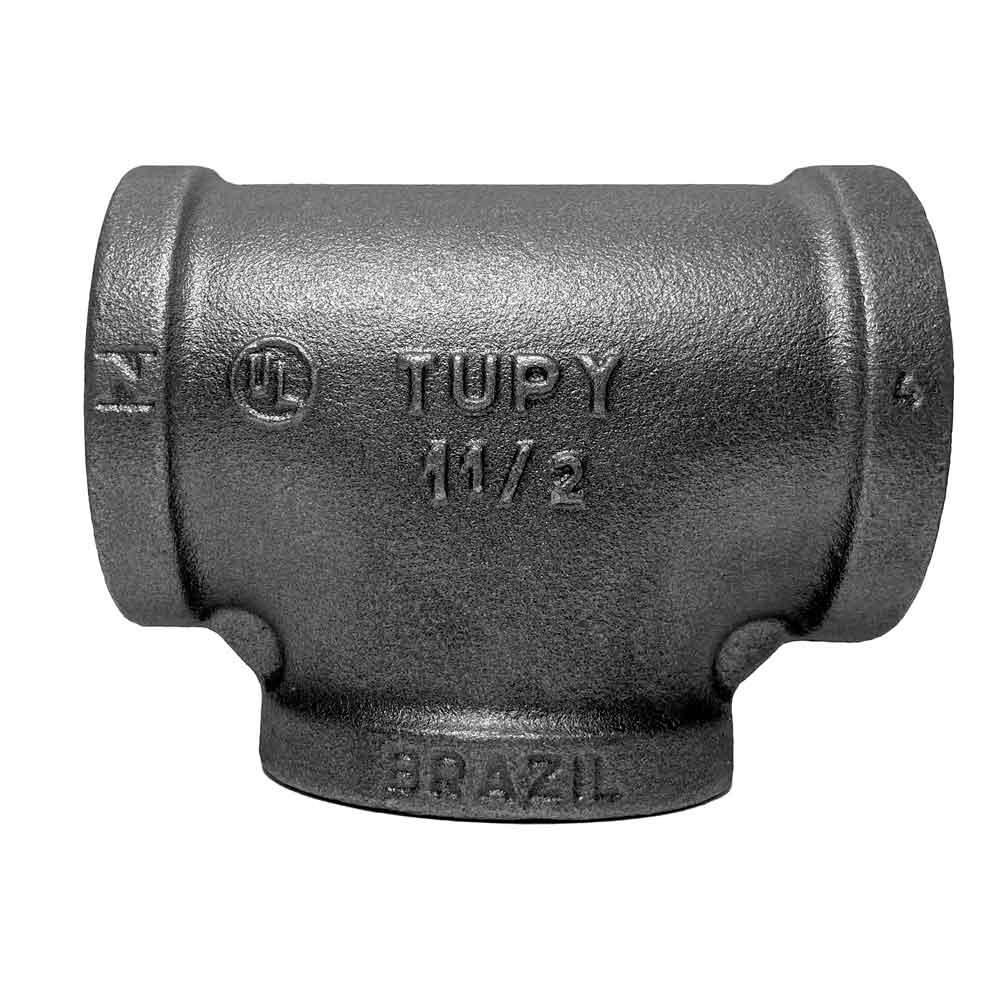 tee tupy 150 lbs ferro preto