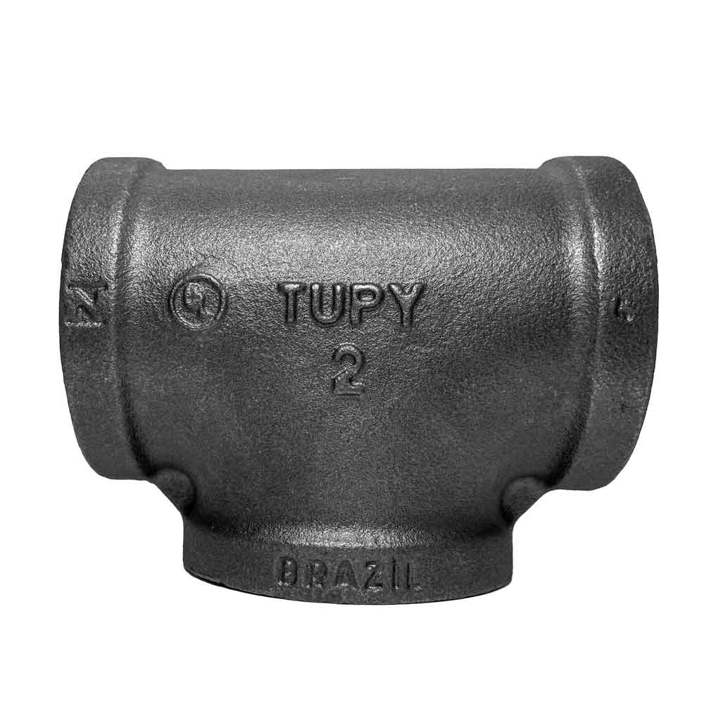 tee tupy 150 lbs ferro preto