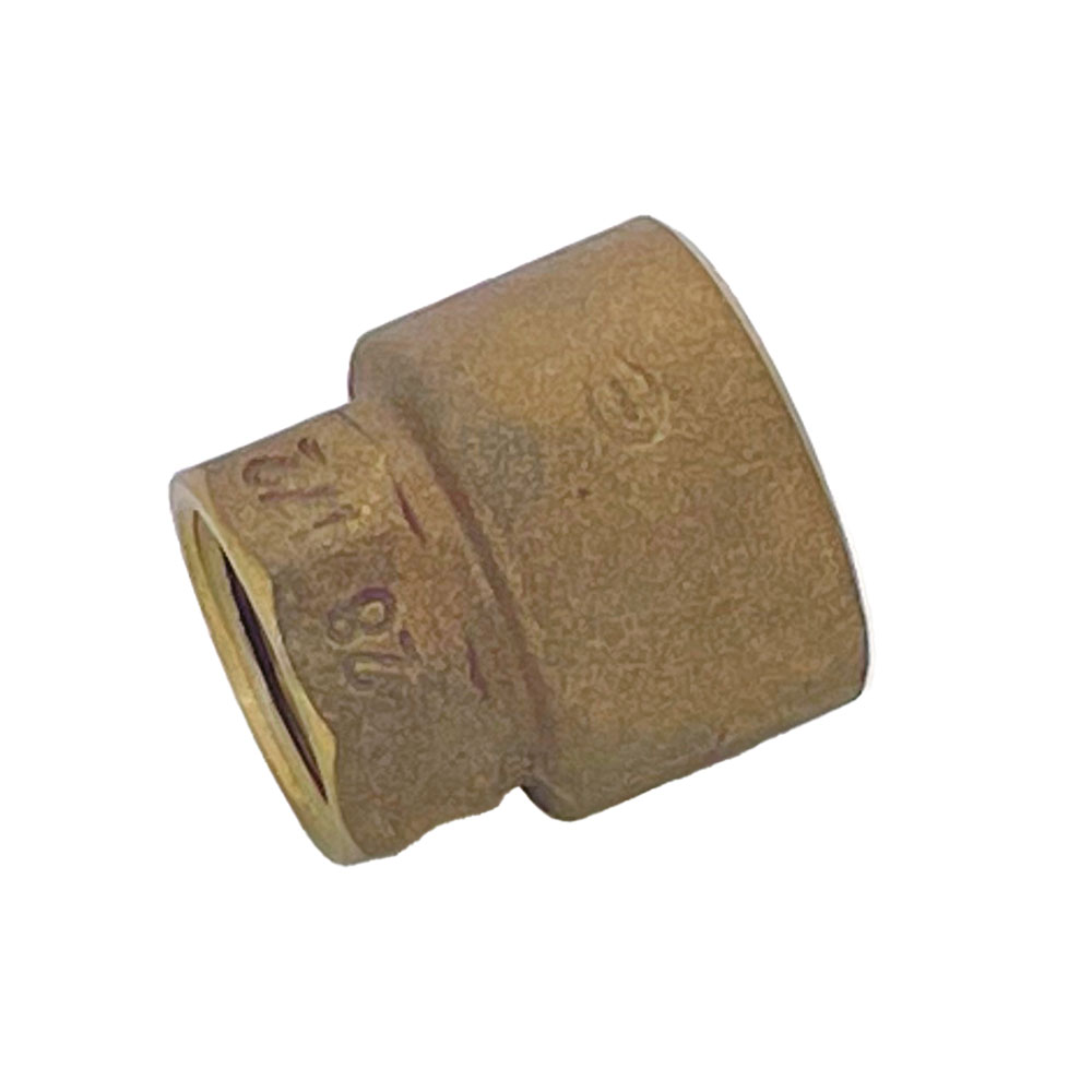 conector eluma bolsa rosca bronze