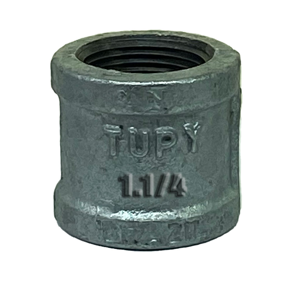 luva ferro galvanizado tupy 150lbs média pressão
