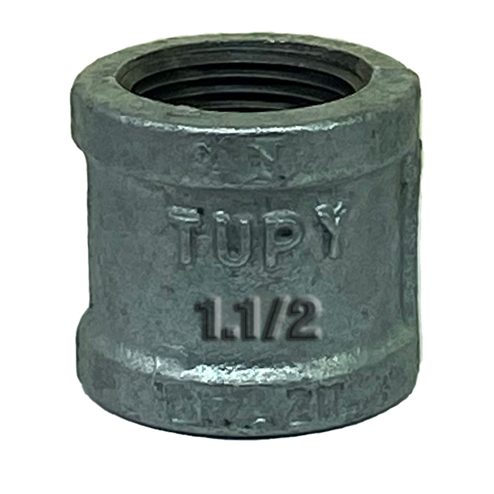 luva ferro galvanizado tupy 150lbs média pressão