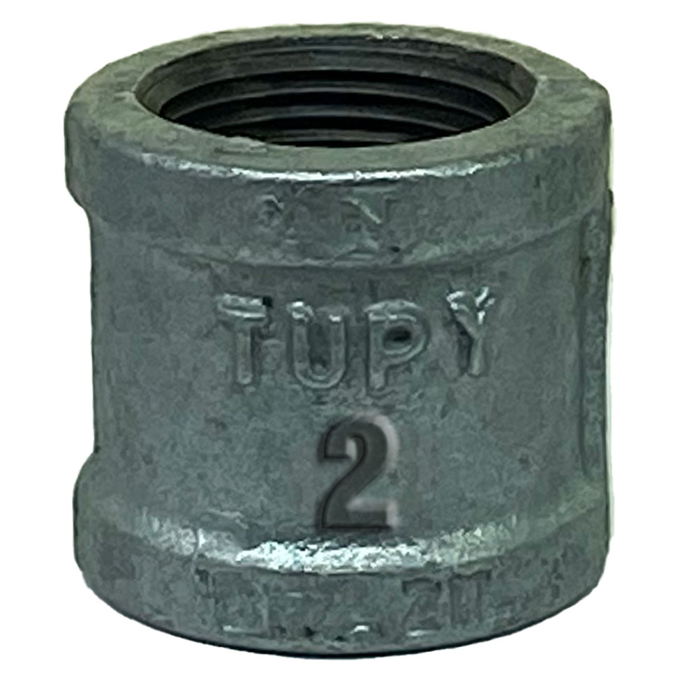 luva ferro galvanizado tupy 150lbs média pressão