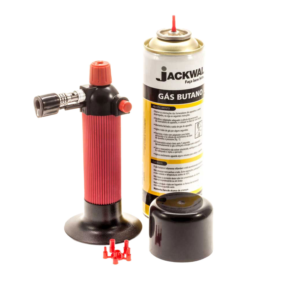 Kit Maçarico Portátil Jackwal com Alta Eficiência e Segurança